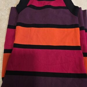 Express Multicolor Striped Dress
